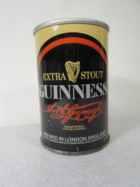 9 2/3 oz - Guinness Extra Stout - SS - T/O